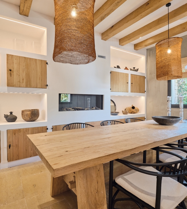 Resa Estates finca campo san jose Ibiza kitchen and fire place.jpg